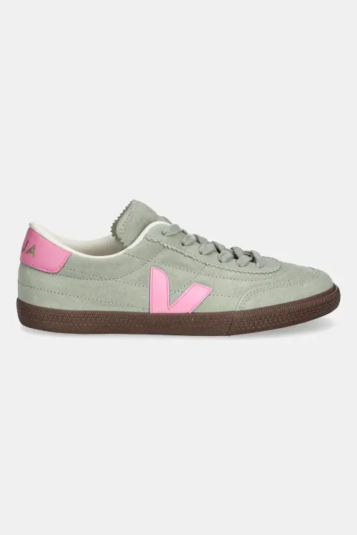 Кожаные кроссовки Veja Panenka цвет зелёный FU0320903A