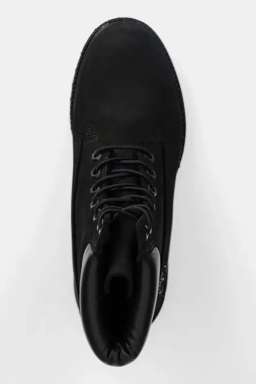 Ботинки из нубука Timberland Premium 6 Inch цвет чёрный