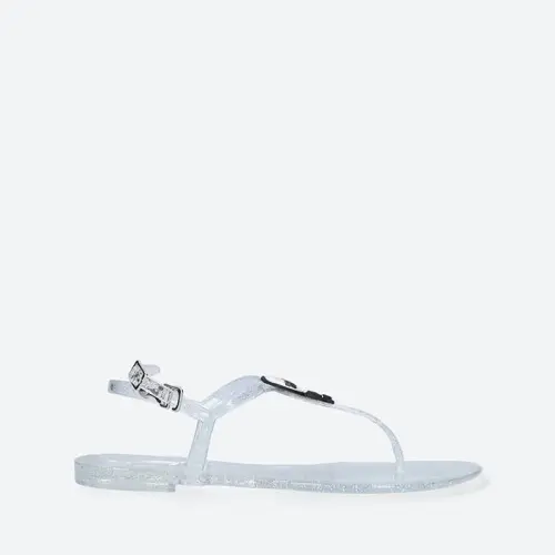 Сандалии Женские Karl Lagerfeld Jelly Glitter KL80080 VSL
