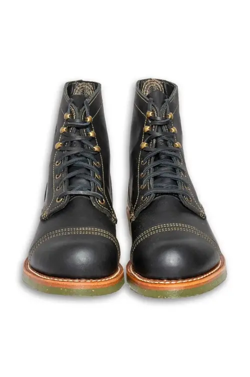 Высокие ботинки Red Wing Iron Ranger мужские цвет чёрный 4331