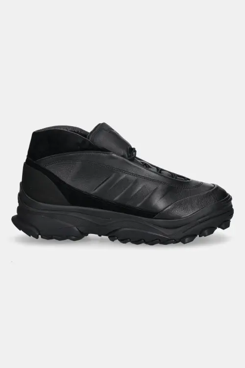 Кожаные кроссовки Y-3 GSG9 Mid цвет чёрный JQ8827