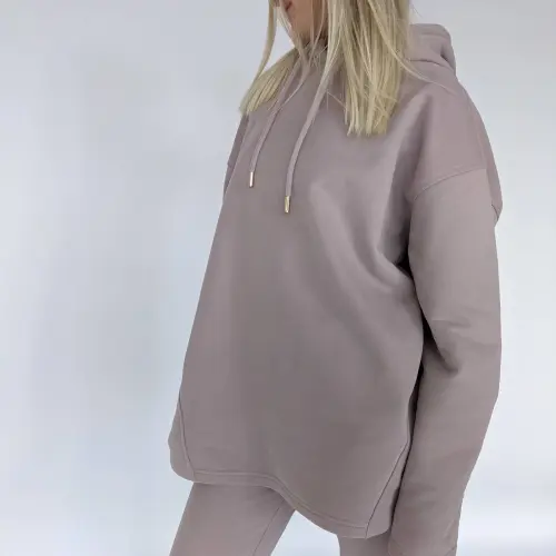 Tassha Yu Essential Hoodie TH Fog 