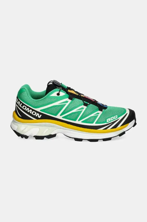 Кроссовки Salomon XT-6 цвет зелёный L47583100