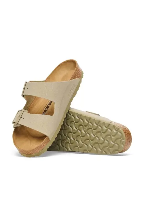 Шлепанцы Birkenstock Arizona мужские цвет бежевый