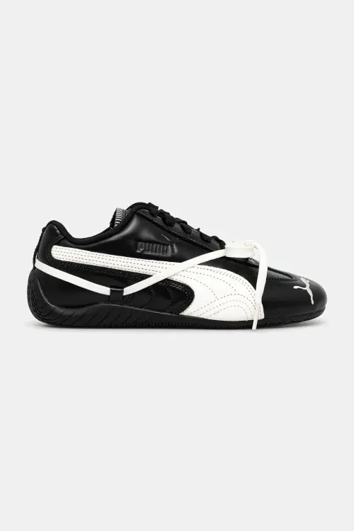 Кожаные кроссовки Puma Speedcat PRM x ROSÉ цвет чёрный 404391