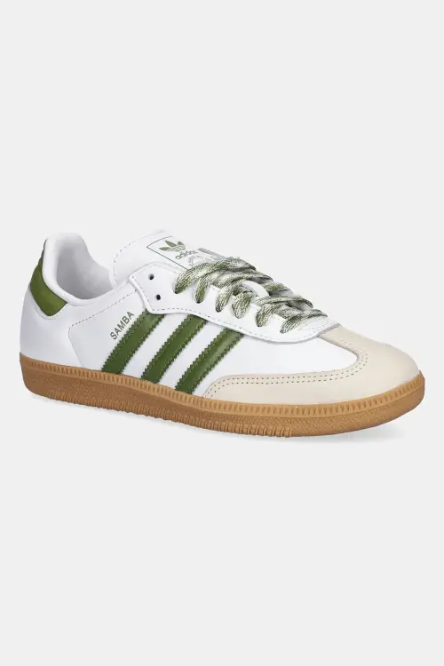 Кожаные кроссовки adidas Originals Samba Og W цвет белый
