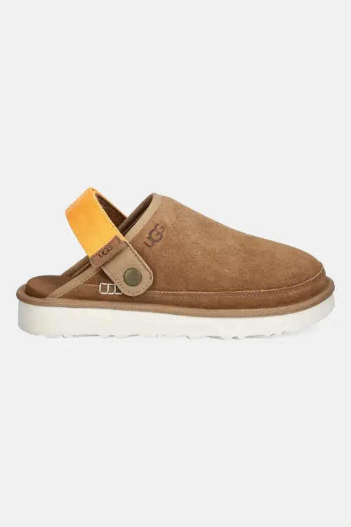 Шлепанцы UGG Goldencoast Clog Ii мужской цвет коричневый 1166915.CRGH