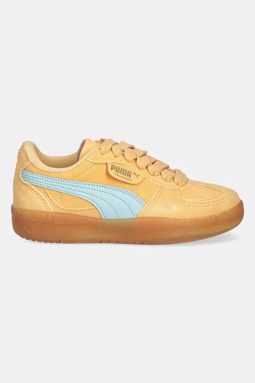 Замшевые кроссовки Puma Palermo Moda Xtra Gum Wns женские цвет оранжевый 400323