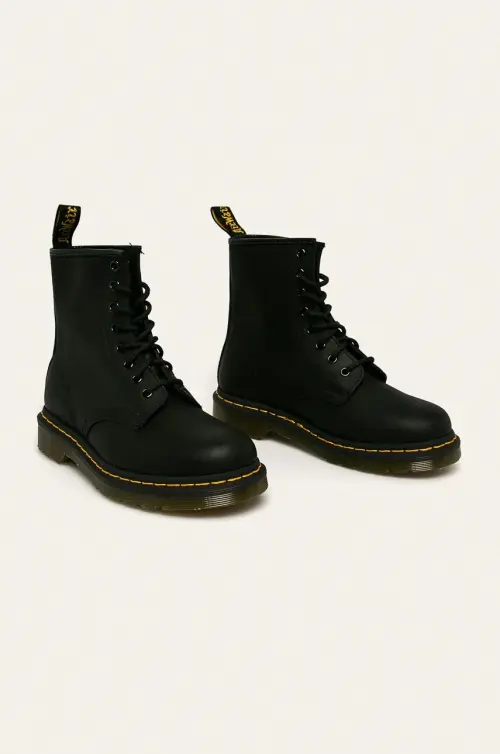 Dr Martens - Кожаные ботинки 11822003-Black