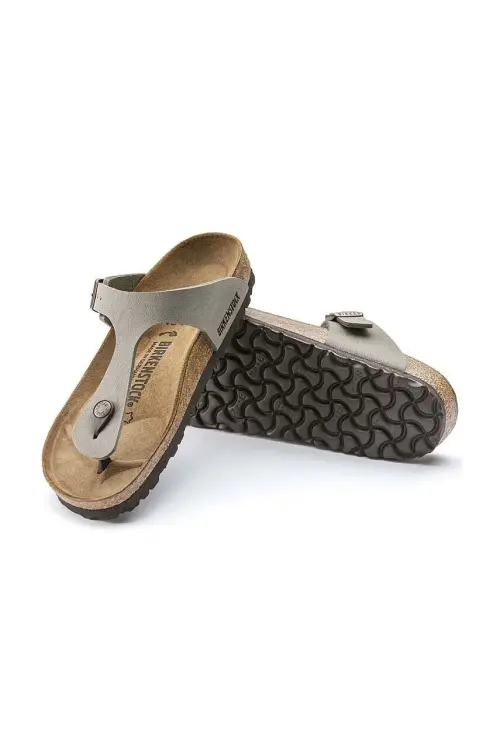 Вьетнамки Birkenstock Gizeh цвет серый
