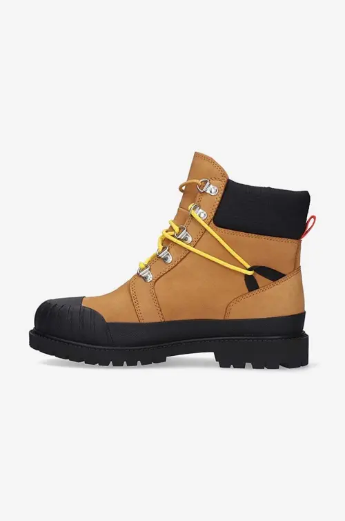 Полусапоги Timberland Heritage 6 In Boot цвет коричневый на плоском ходу A2JWX-BROWN