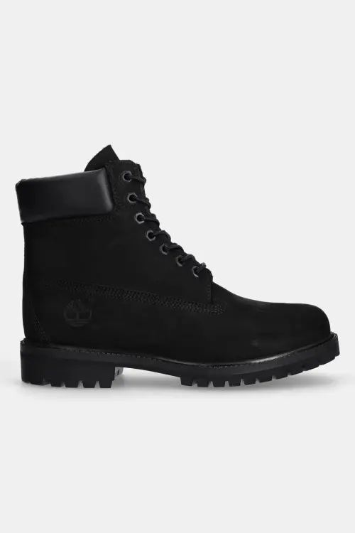 Ботинки из нубука Timberland Premium 6 Inch цвет чёрный