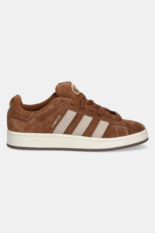 Замшевые кроссовки adidas Originals Campus 00S цвет коричневый JR8164