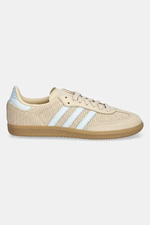 Кроссовки adidas Originals Samba OG женские цвет бежевый JR8168