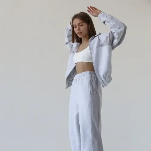 Бомбер Tassha Yu Fizruchka Zip Bomber Melange 