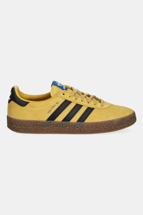 Замшевые кроссовки adidas Originals Montreal RM цвет жёлтый