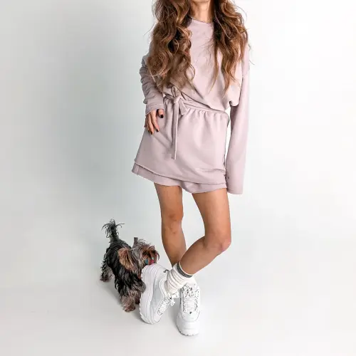 Свитшот Tassha Yu Sweetheart Fog 