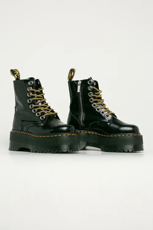 Dr. Martens - Кожаные полусапоги Jadon Max 25566001-Black