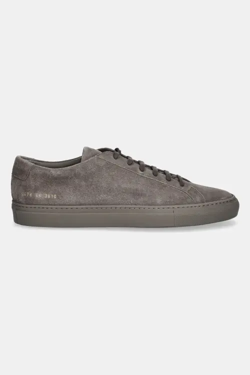 Замшевые кроссовки Common Projects Achilles Tonal in Suede мужские цвет коричневый 2478