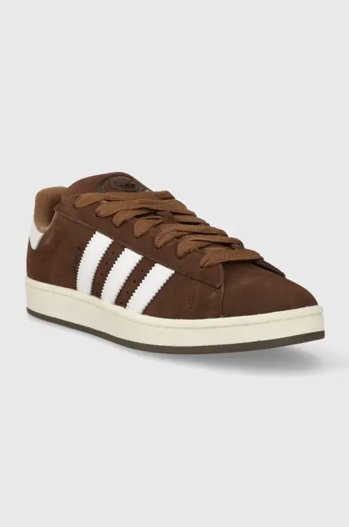 Замшевые кроссовки adidas Originals цвет коричневый