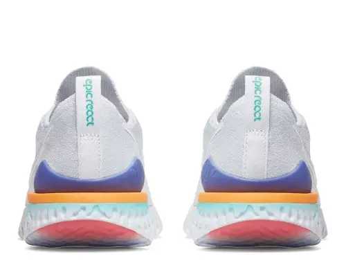Nike Epic React Flyknit 2 W Multikolor-Белые