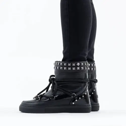 Женские Inuikii Sneaker Rock Studs 70202-96 BLACK