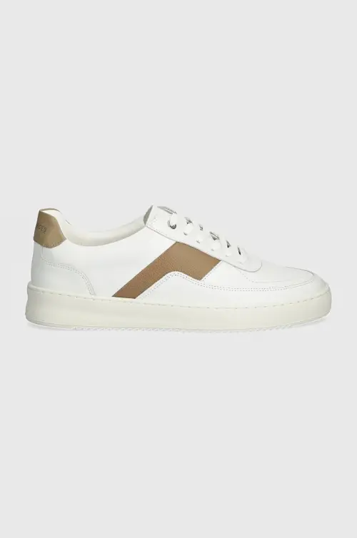 Кожаные кроссовки Filling Pieces Mondo Game цвет бежевый 46733151108