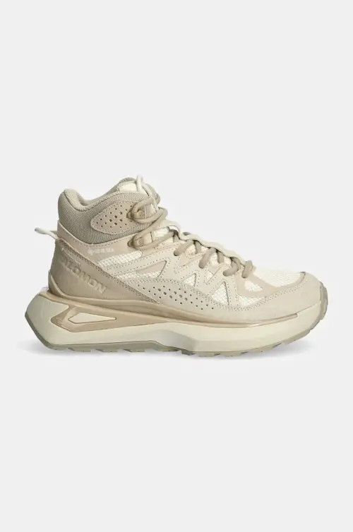 Кроссовки Salomon ODYSSEY ELMT MID Gore-Tex цвет бежевый L47437300