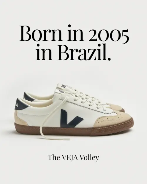 Кожаные кроссовки Veja Volley цвет белый VO2003531