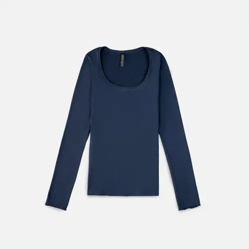 Лонгслив Tassha Yu Decollete Longsleeve Space 