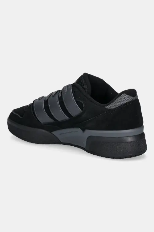 Замшевые кроссовки adidas Originals Forum2000 цвет чёрный