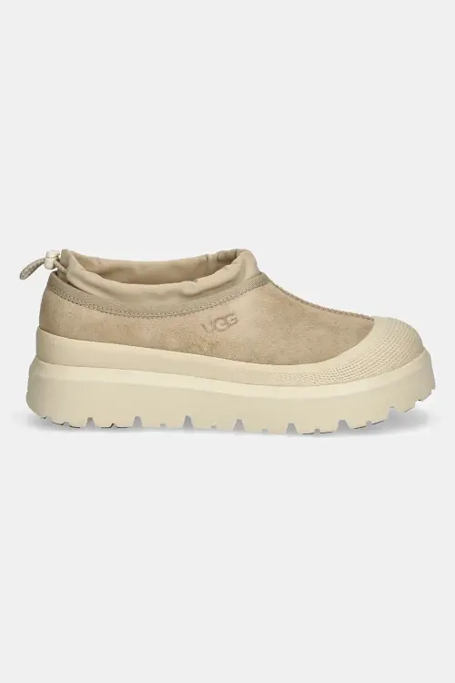 Зимние сапоги UGG Tasman Weather Hybrid цвет бежевый 1144096-MSDC