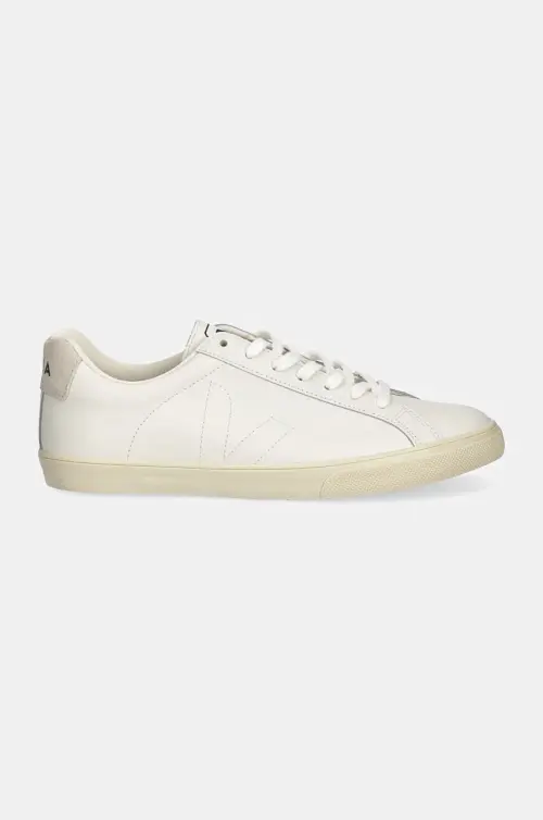 Кожаные кроссовки Veja Esplar Leather цвет белый