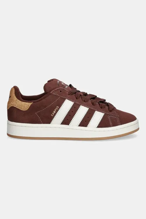 Кожаные кроссовки adidas Originals Campus 00S цвет коричневый JS3785