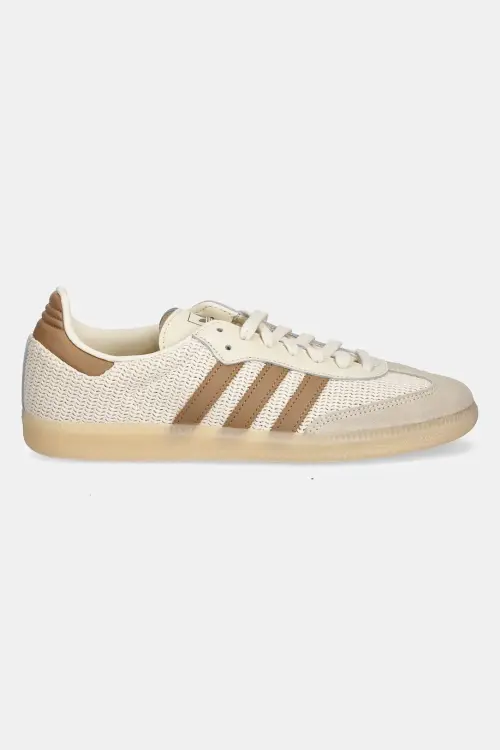 Кроссовки adidas Originals Samba OG цвет бежевый