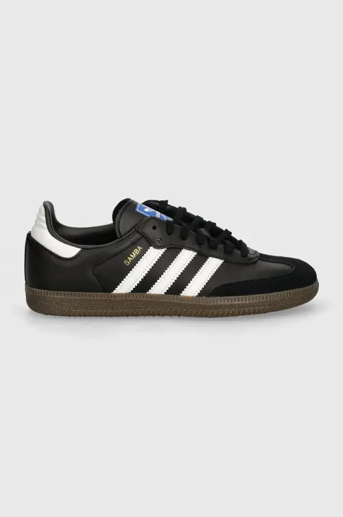 adidas Originals Samba OG кроссовки цвет черный IE3676