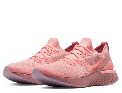 Nike Epic React Flyknit 2 W Розовые