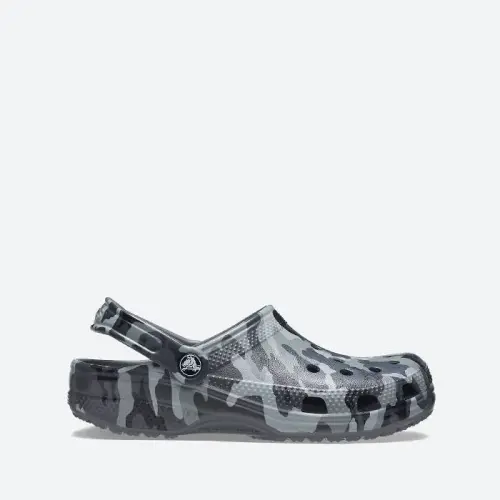 Шлепанцы Мужские Crocs Classic Printed Camo Clog 206454 SLATE GREY/MULTI