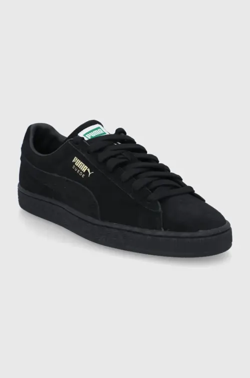 Замшевые кроссовки Puma Suede Classic Xxi 37491512 цвет чёрный 37491512-12