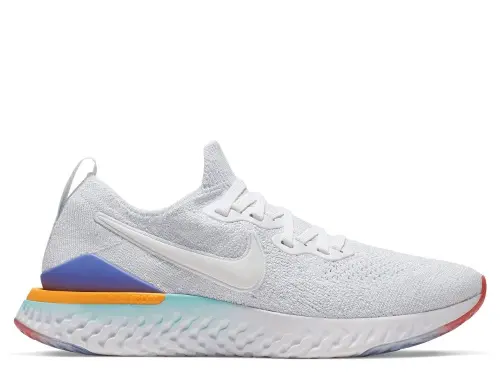 Nike Epic React Flyknit 2 W Multikolor-Белые
