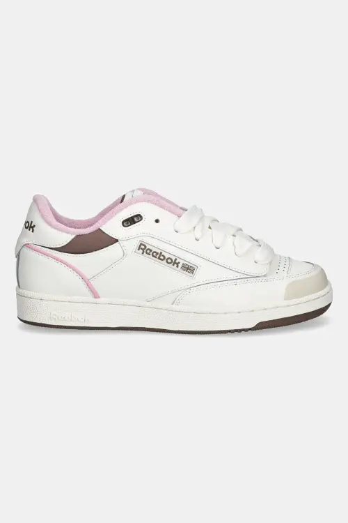Кожаные кроссовки Reebok Classic Club C Bulc цвет бежевый 100201214