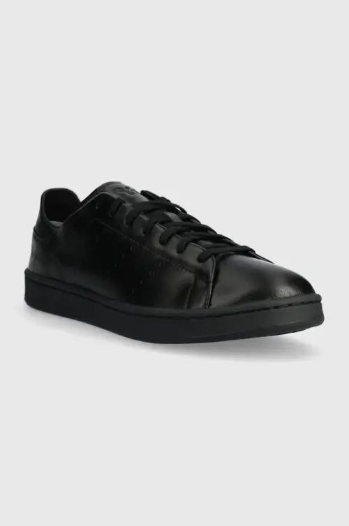 Кожаные кроссовки Y-3 Stan Smith цвет чёрный IG4036