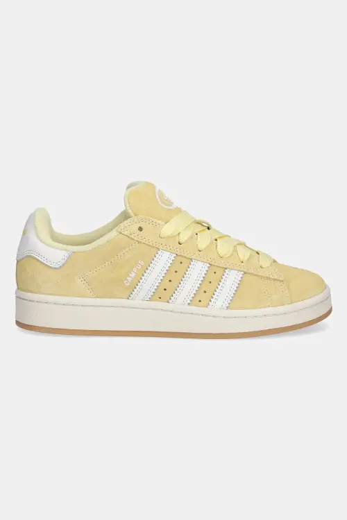 Замшевые кроссовки adidas Originals Campus 00S W цвет жёлтый JQ5754