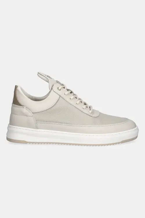 Кожаные кроссовки Filling Pieces Low Top Tech Crumbs мужские цвет бежевый 10155001890