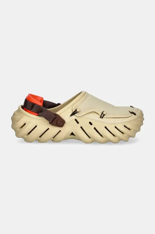 Шлепанцы Crocs Echo Ripstop Clog цвет бежевый 210334