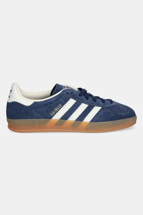 Кроссовки adidas Originals Gazelle Indoor цвет синий JQ8393