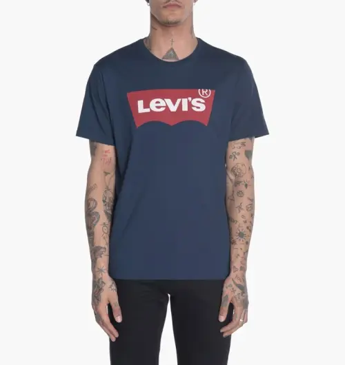 Levi's Housemark Dress Blue 