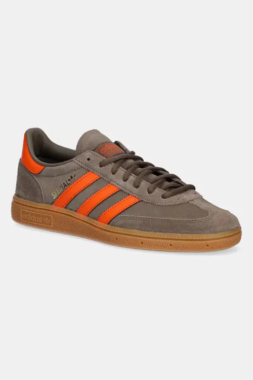 Замшевые кроссовки adidas Originals Handball Spezial цвет коричневый