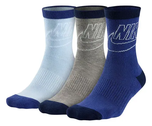 Nike NSW Striped Low Crew Socks (3 пары) 