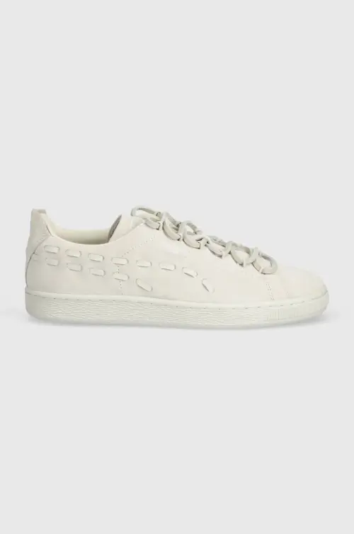 Замшевые кроссовки Puma Suede Decon цвет серый 396494
